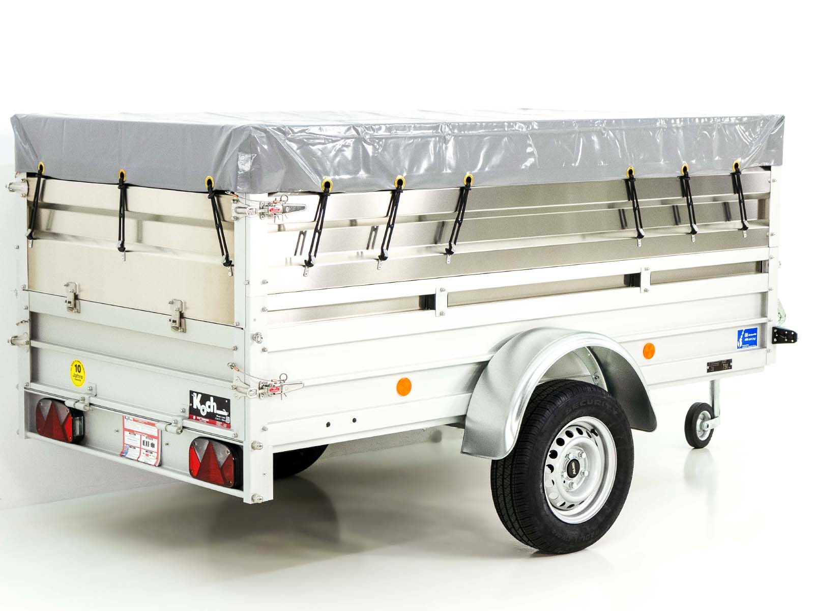 Anhänger mit BWA 125x250cm 750kg | Typ U4 | mit Aufsatz und Plane Hobby | Angebot-Neu – Image 4