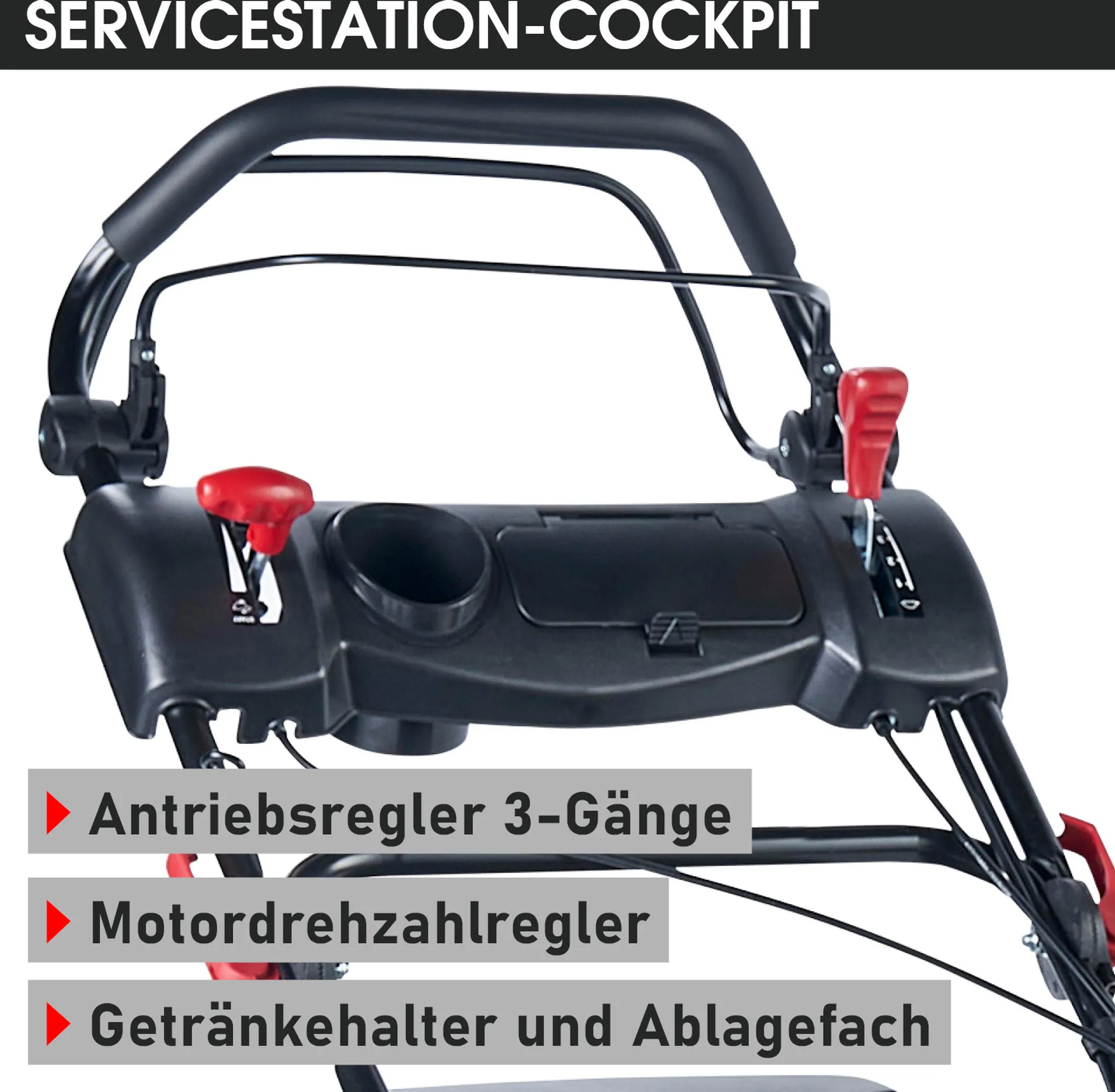 BRAST Benzin Rasenmäher 19224 SPEED – Image 9