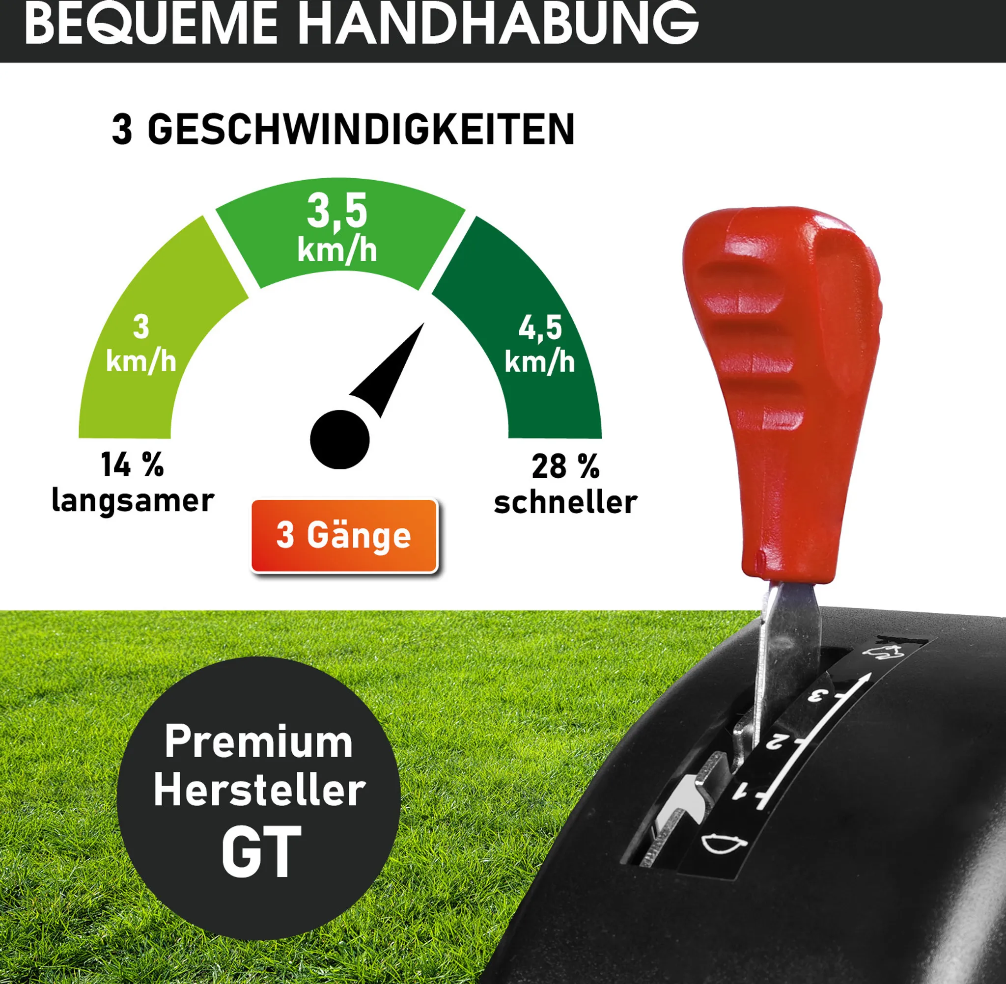 BRAST Benzin Rasenmäher 19224 SPEED – Image 4