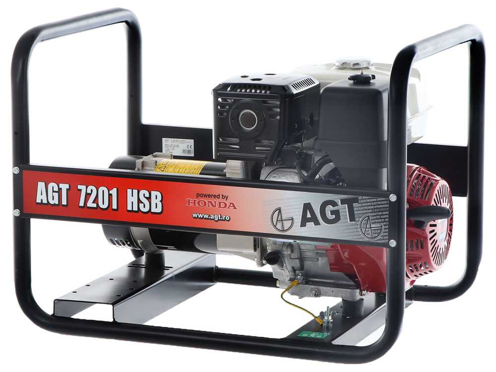 AGT 7201 HSB – Benzin-Stromerzeuger 6.1 kW – Dauerleistung 5.7 kW – 230V – Image 3