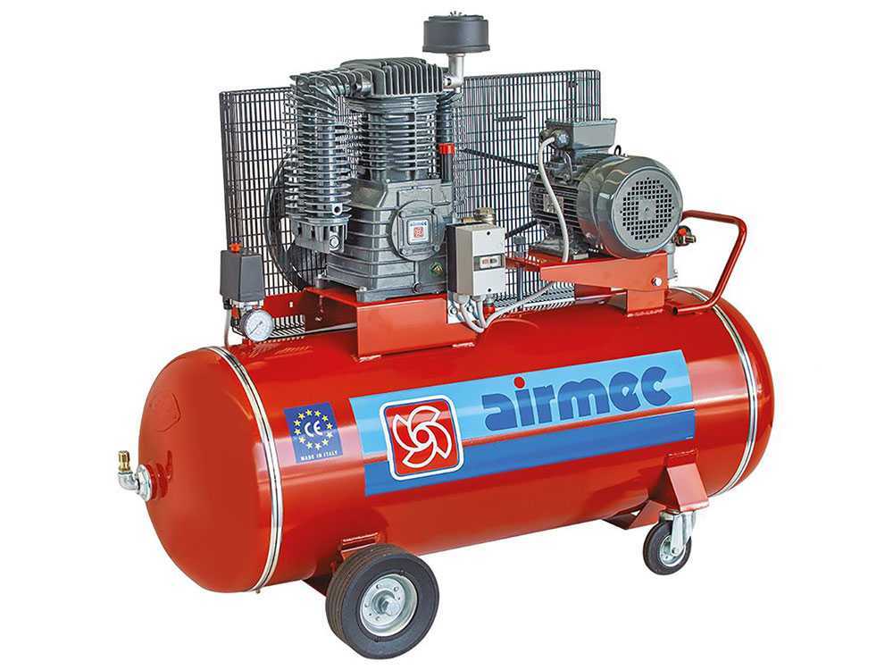 Airmec CR 305 – Kompressor mit Riemenantrieb – 400V Elektromotor – 270 l Tank – Image 2