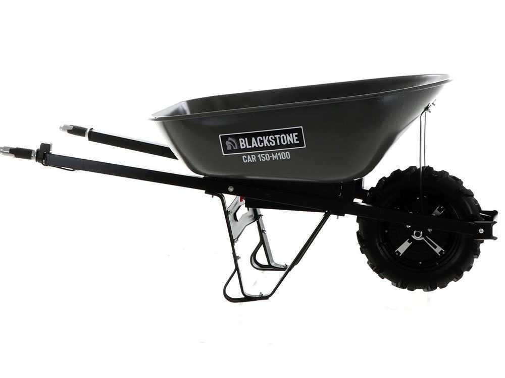 Akku Schubkarre Blackstone CAR 150-M100 – Akkuspannung 24V / 12A – Image 3
