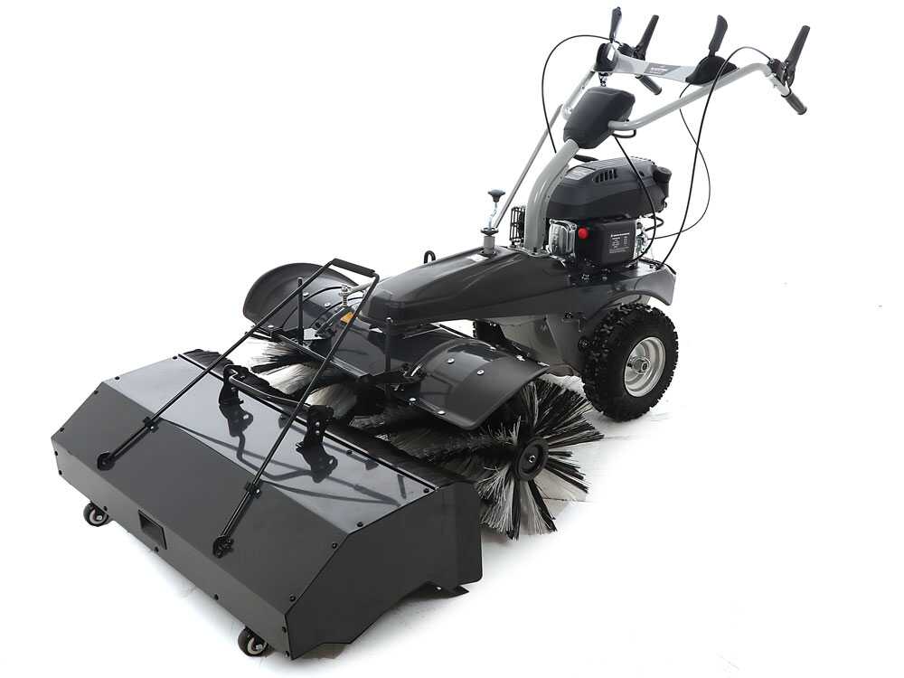 Benzin Kehrmaschine Blackstone GS100V-C – Arbeitsbreite 100 cm – mit Fangkorb – Image 4