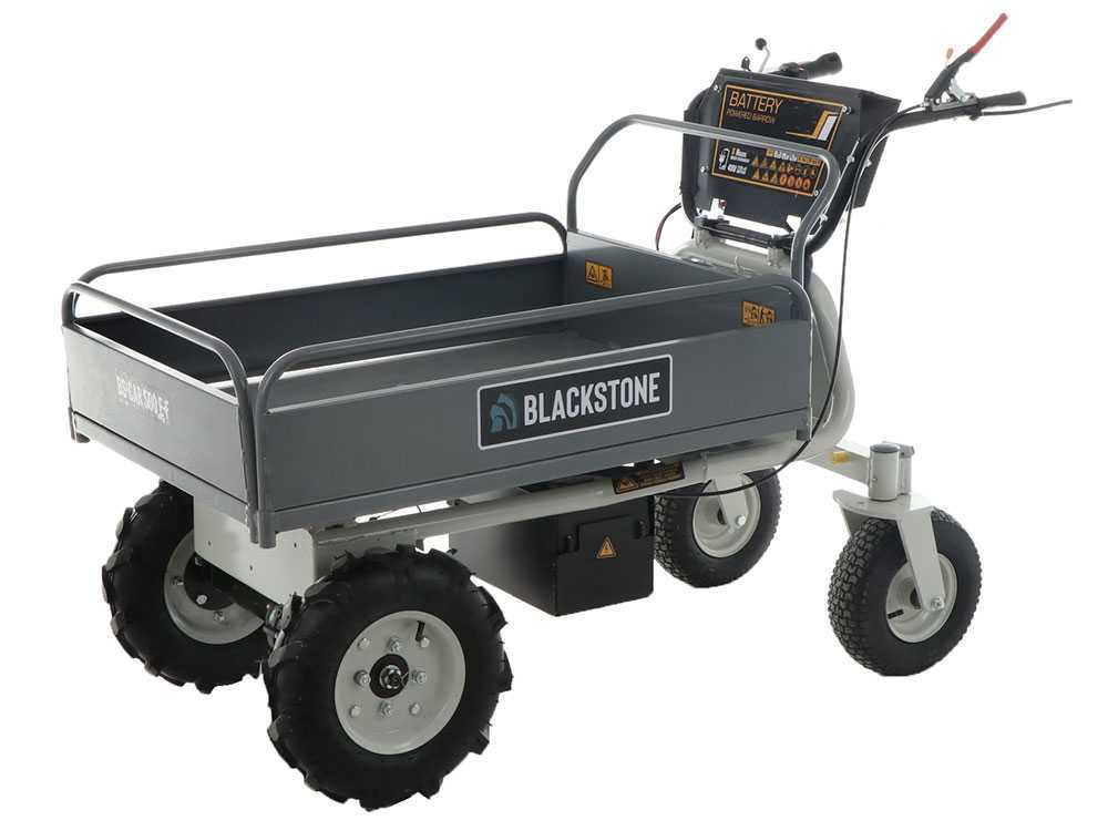 BlackStone BS-CAR 500 E-F – Akku-Schubkarre – Akku 48V/25Ah – Image 3