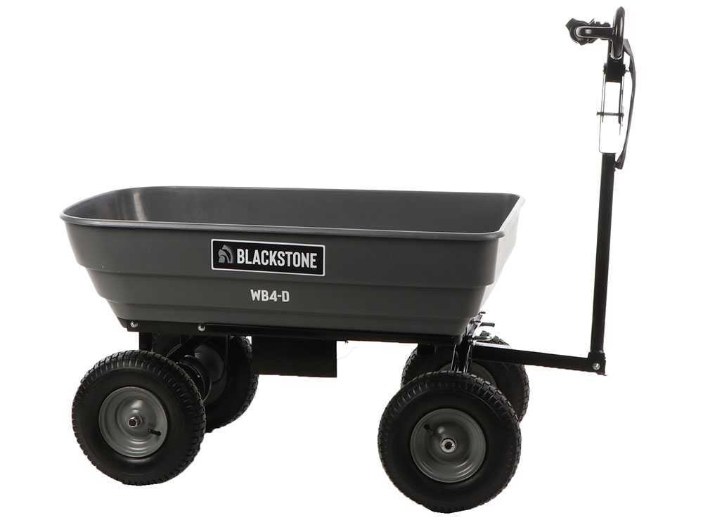 BlackStone WB4-D – Akku-Schubkarre – mit Rädern – 24V/12Ah Akku – Image 4