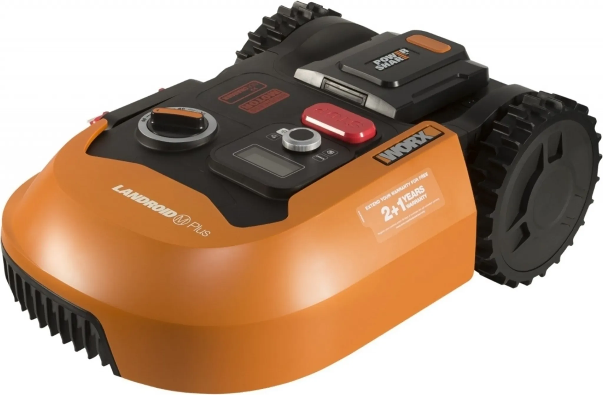 WORX 20V Akku-Mähroboter Landroid M500 Plus 18cm/500 m² mit App, IPX4 WR165E, inkl. Installationsmaterial – Image 7