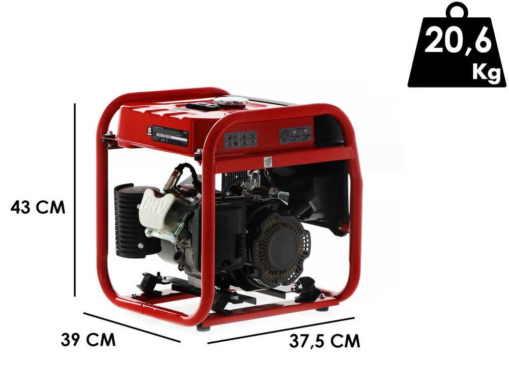 Einhell TC-IG 1100 – Benzin-Inverter Stromerzeuger 1,4 kW – Dauerleistung 1.1 kW – 230V