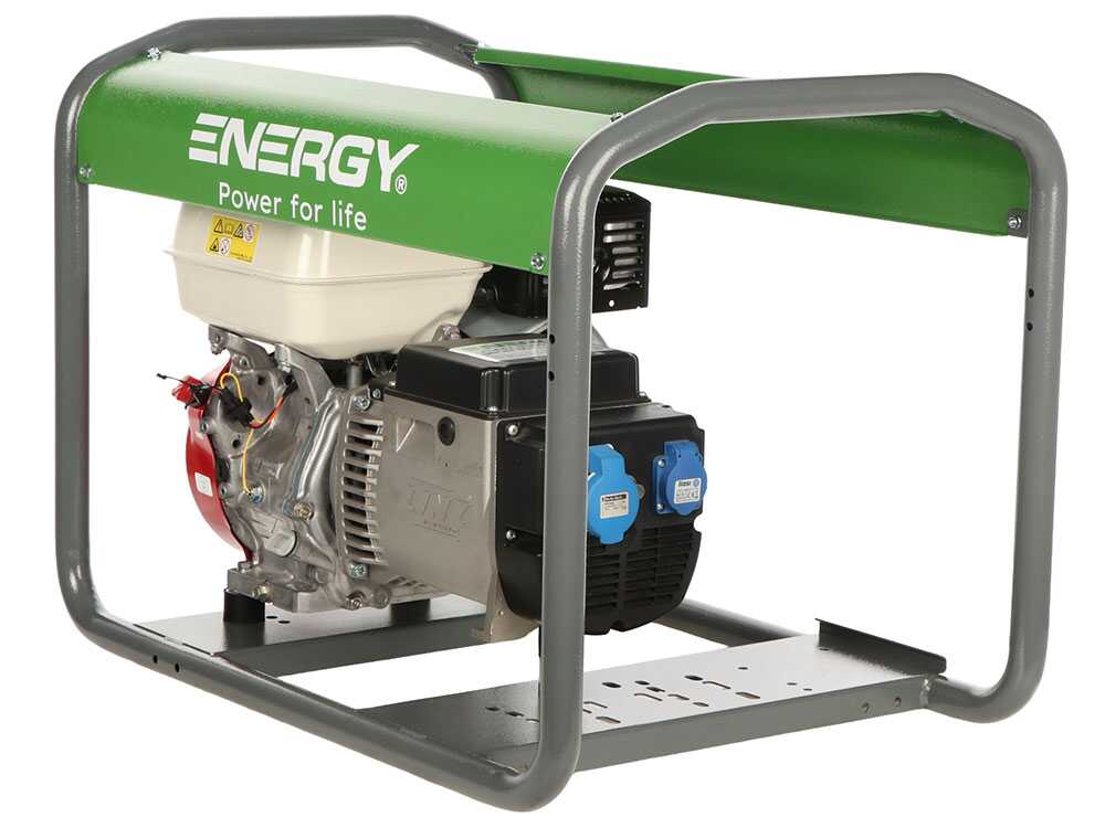 Energy EY-5,5MB AVR – Benzin-Stromgenerator 4,4 kW – Dauerleistung 3,9 Einphasig – Image 4