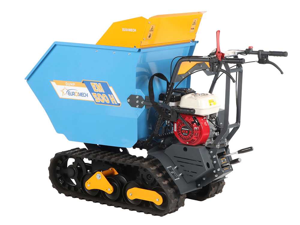 EuroMech EM500H – Raupendumper – Ausziehbare Mulde – 500 kg Nutzlast – Image 2