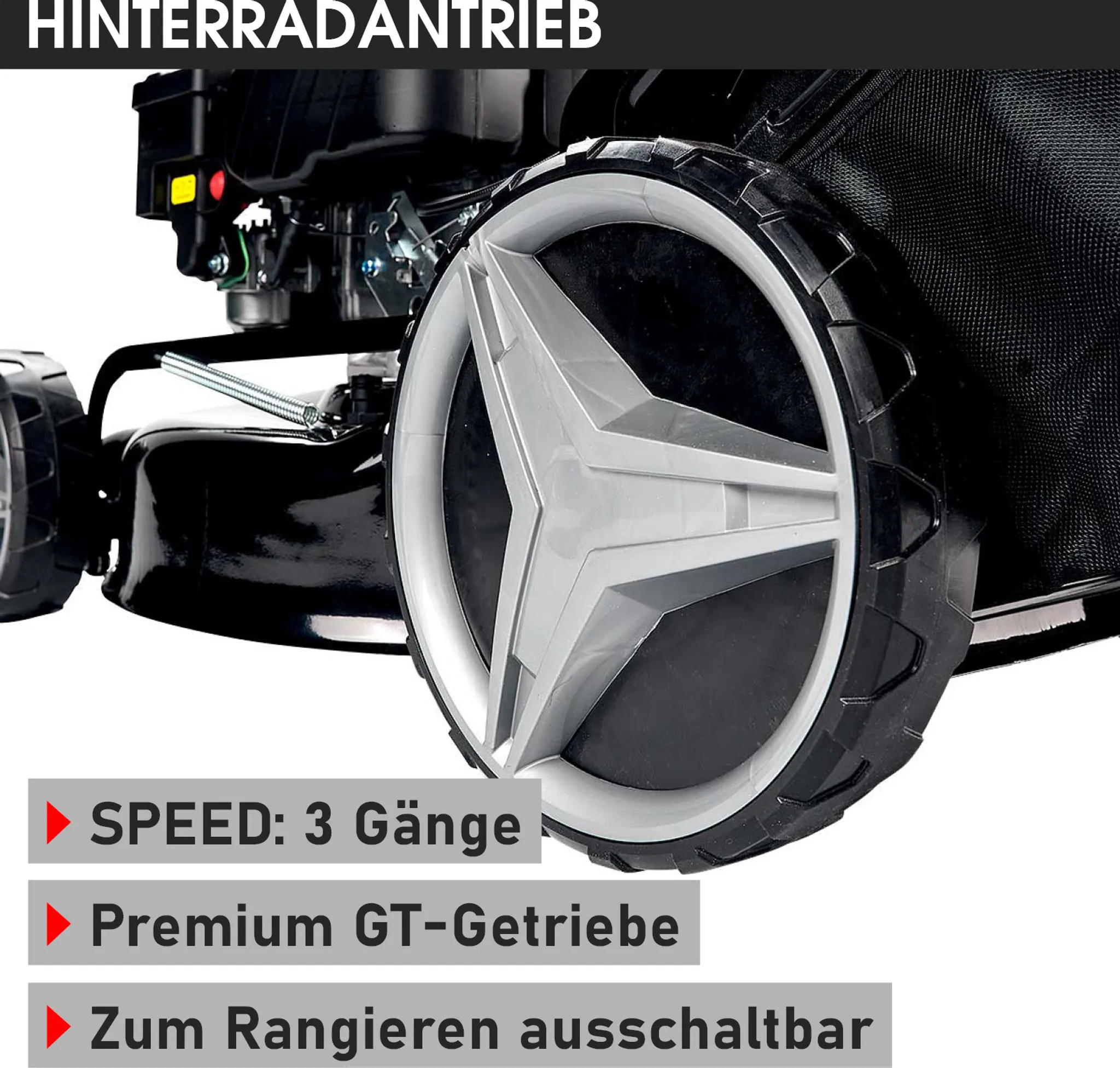 BRAST Benzin Rasenmäher 19224 SPEED – Image 8
