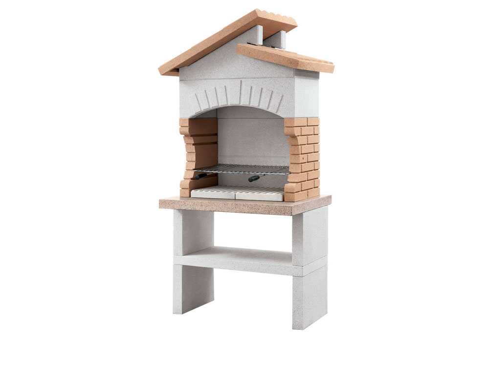 Palazzetti Cordoba – Modul-Grillkamin aus Beton – für Holz und Holzkohle – Image 3