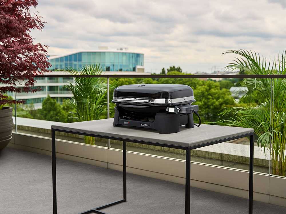 Weber Lumin Black – tragbarer Elektrogrill – Image 4